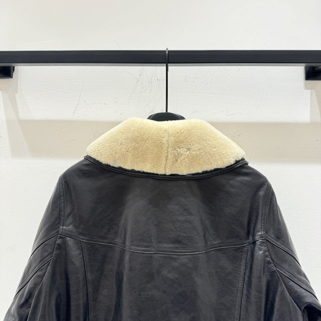 MIUMIU LEATHER JACKET STYLE 586