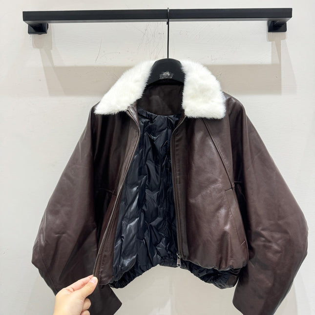 MAX MARA 25S SHORT SHEARLING COAT 169