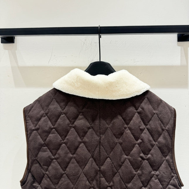 PRADA 25S SHEARLING VEST 245