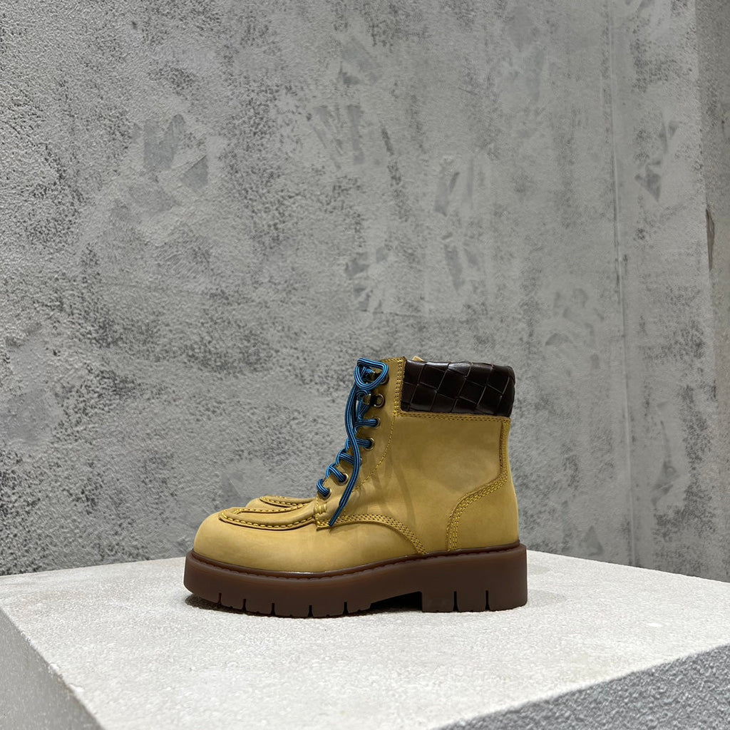 HADDOCK LACE-UP ANKLE BOOT IN CIDER BROWN SUEDE