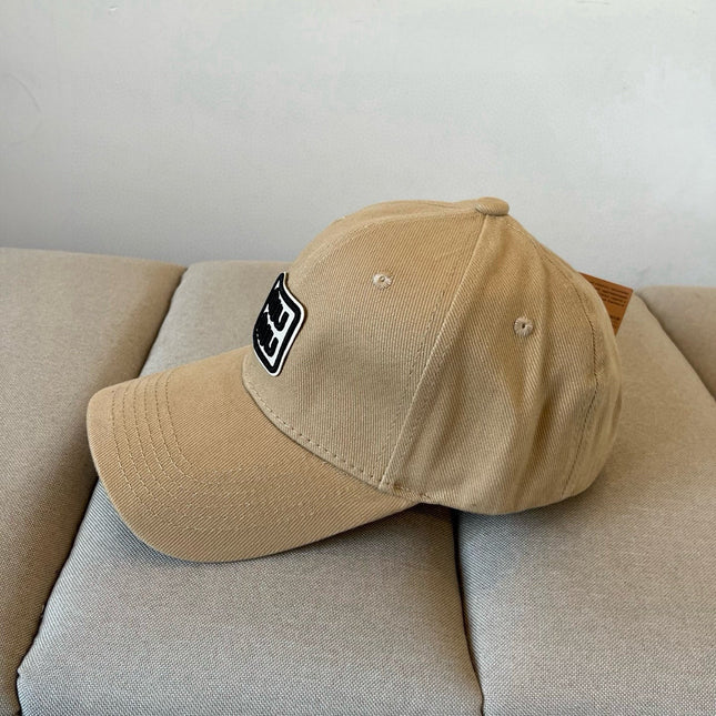 MIUMIU BASEBALL CAP IN BEIGE KHAKI FABRIC STYLE 3