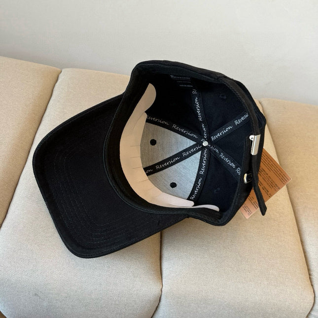 MIUMIU BASEBALL CAP IN BLACK KHAKI FABRIC STYLE 2