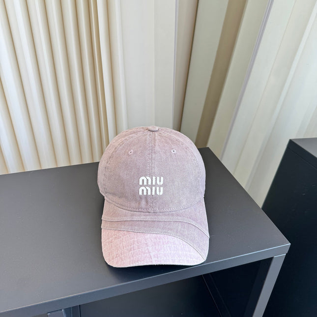 MIUMIU 26S BASEBALL CAP 320487