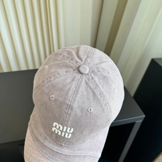 MIUMIU 26S BASEBALL CAP 320487
