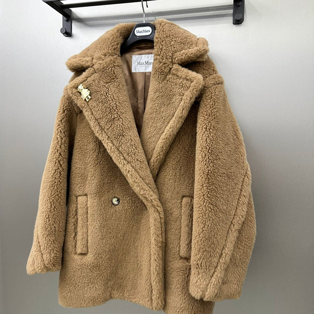 MAX MARA 25S TEDDY SHORT JACKET 072