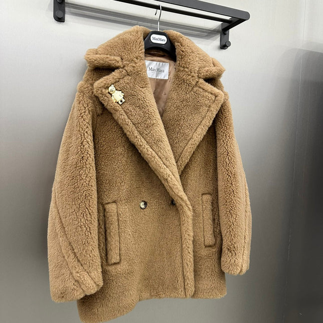 MAX MARA 25S TEDDY SHORT JACKET 072