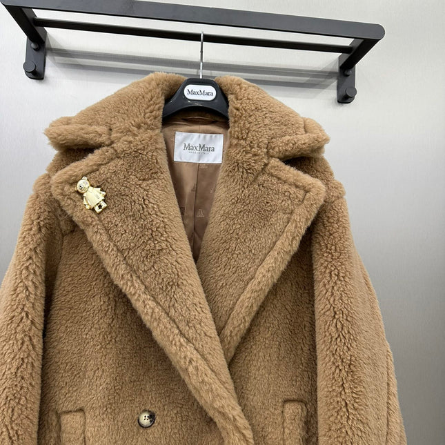 MAX MARA 25S TEDDY SHORT JACKET 072