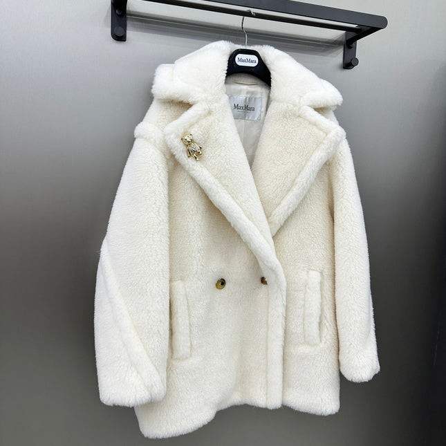 MAX MARA 25S TEDDY SHORT JACKET 071