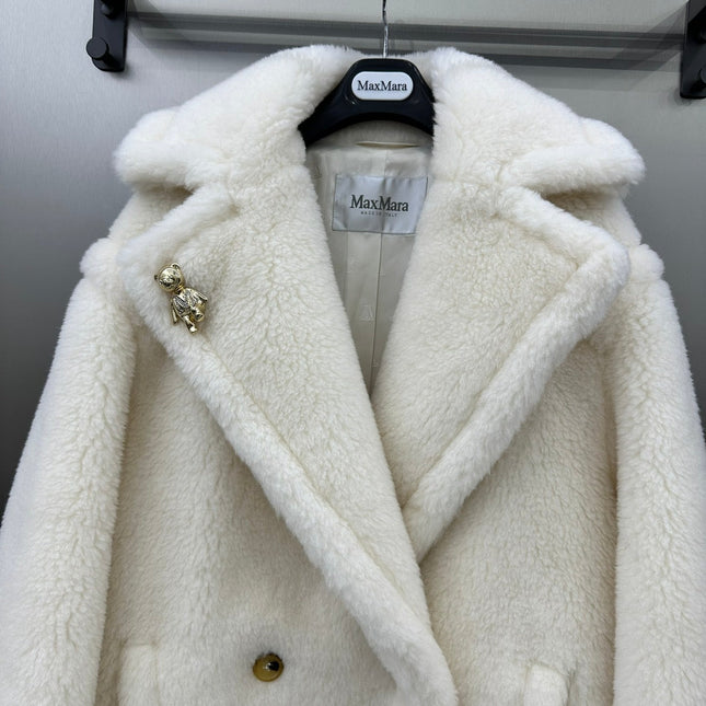 MAX MARA 25S TEDDY SHORT JACKET 071
