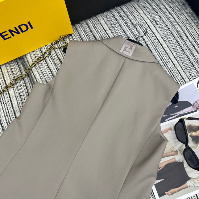 FENDI 26S TAILORED VEST 346