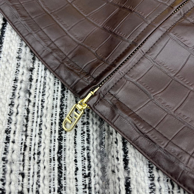 FENDI 26S LEATHER JACKET 347
