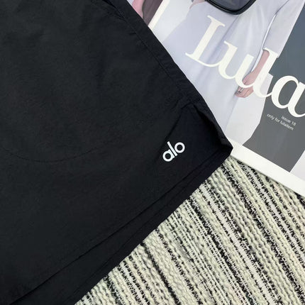 ALO 26S ELASTIC-WAIST SHORTS 322