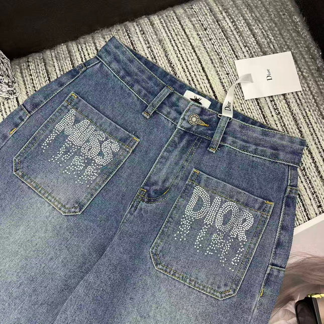 DIOR 25S STRAIGHT-LEG JEANS 863