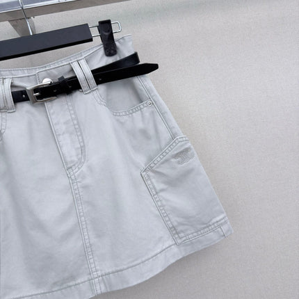 CELINE 26S DENIM MINI SKIRT 357