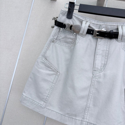 CELINE 26S DENIM MINI SKIRT 357