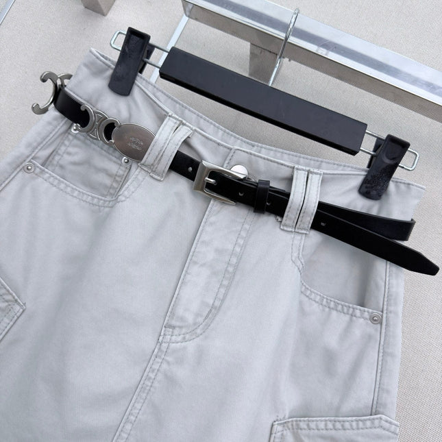 CELINE 26S DENIM MINI SKIRT 357