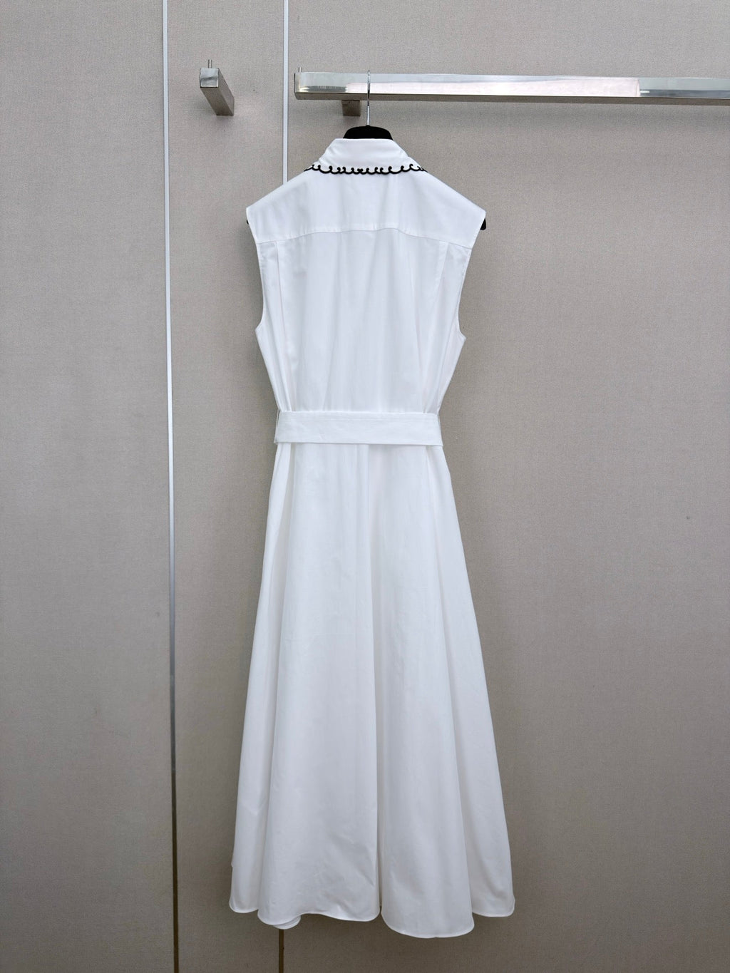 DIOR 26S SLEEVELESS COLLARED SHIRT DRESS 1303