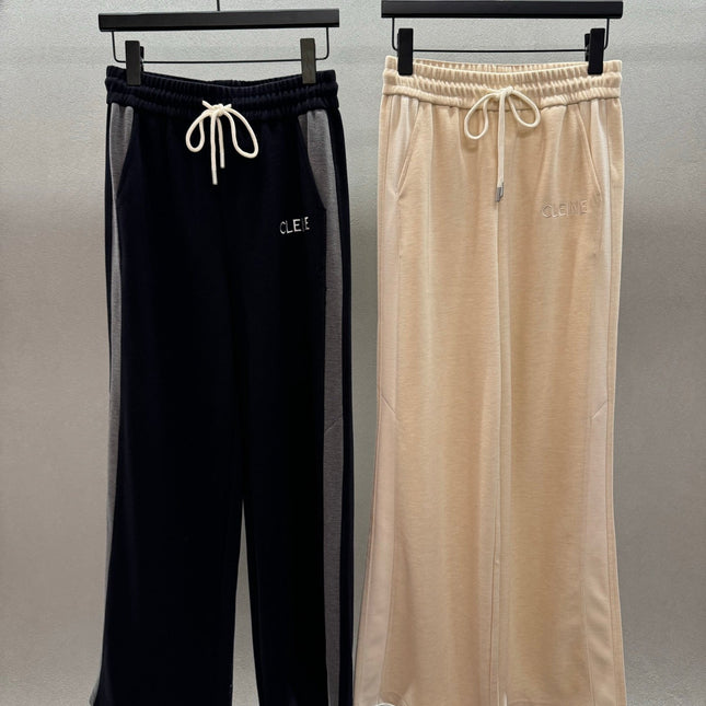 CELINE 25S WIDE-LEG WOOL PANTS 0126