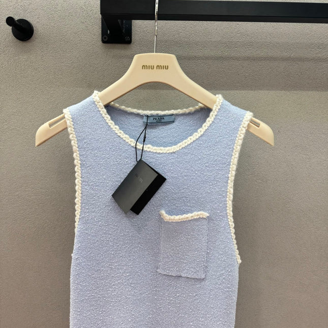 PRADA 26S SLEEVELESS SWEATER STYLE 870