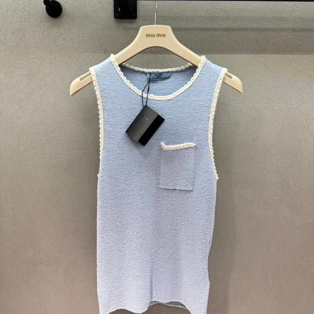 PRADA 26S SLEEVELESS SWEATER STYLE 870