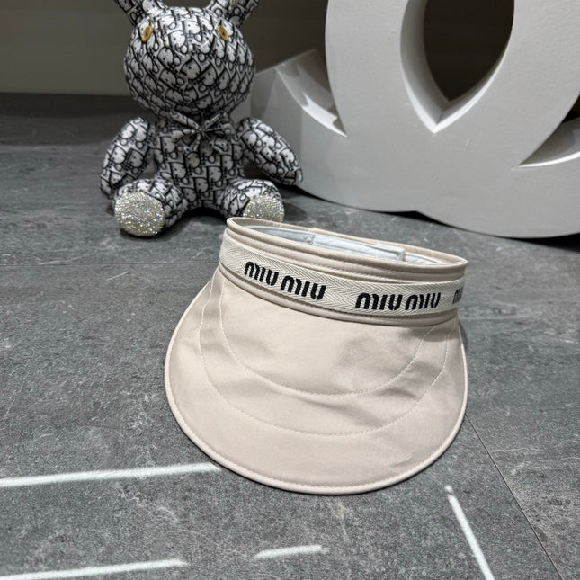 MIUMIU 26S COTTON VISOR CAP 343705