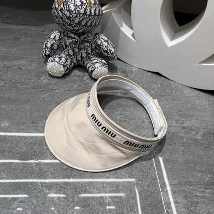 MIUMIU 26S COTTON VISOR CAP 343705