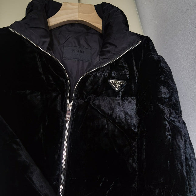 PRADA 25S VELVET JACKET 556