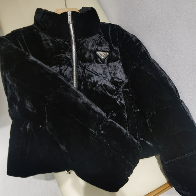 PRADA 25S VELVET JACKET 556