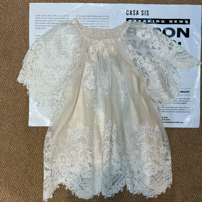 ZIMMERMANN 26S LACE TOP STYLE 60