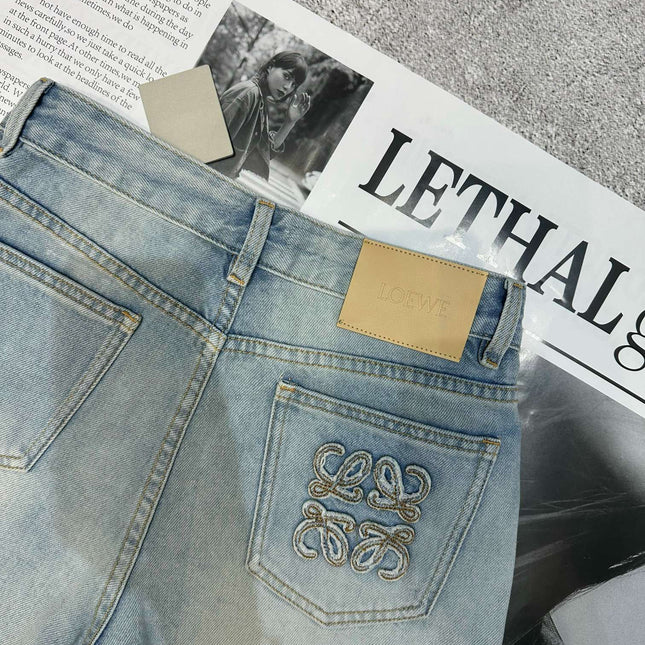 LOEWE 26S DENIM SHORTS 398