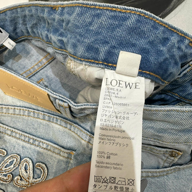 LOEWE 26S DENIM SHORTS 398
