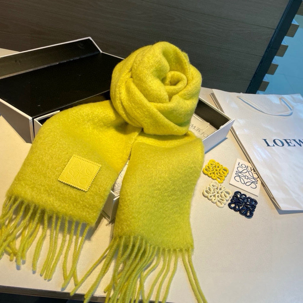 LOEWE 26S SCARF 180 IN WOOL MOHAIR 493861