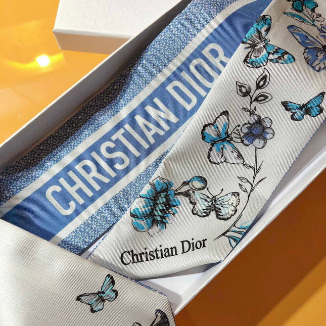 DIOR 26S SCARF 105CM IN SILK 311653