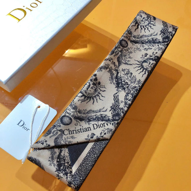 DIOR 26S SCARF 105CM IN SILK 314837