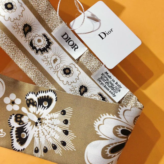 DIOR 26S SCARF 105CM IN SILK 314838