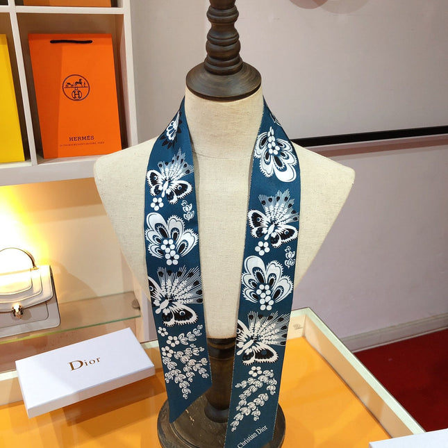 DIOR 26S SCARF 105CM IN SILK 314839