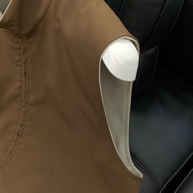 LORO PIANA 26S REVERSIBLE ZIP UP VEST 739