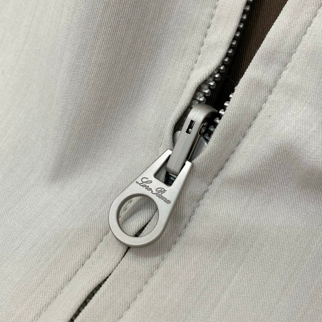 LORO PIANA 26S REVERSIBLE ZIP UP VEST 741
