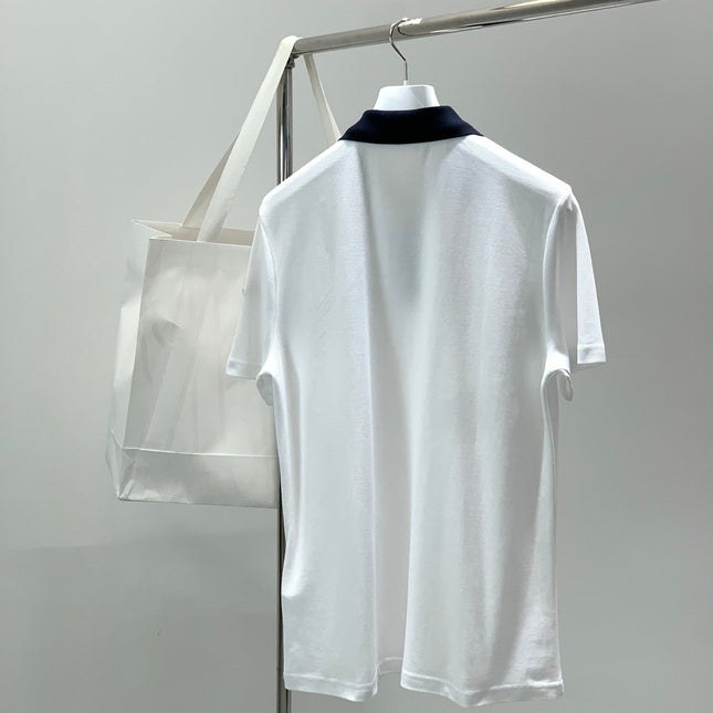 MONCLER 26S SHORT-SLEEVE POLO T-SHIRT 507