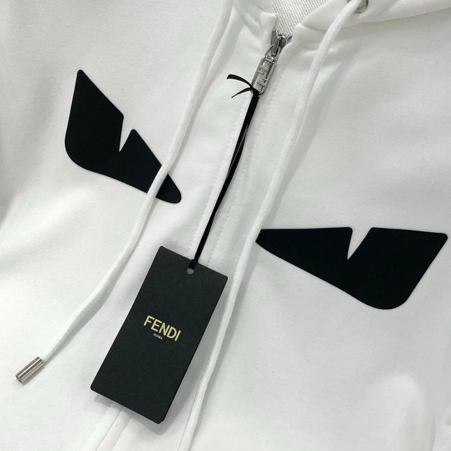 FENDI 26S ZIP-UP HOODIE 184