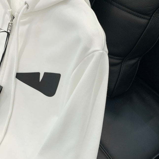 FENDI 26S ZIP-UP HOODIE 184