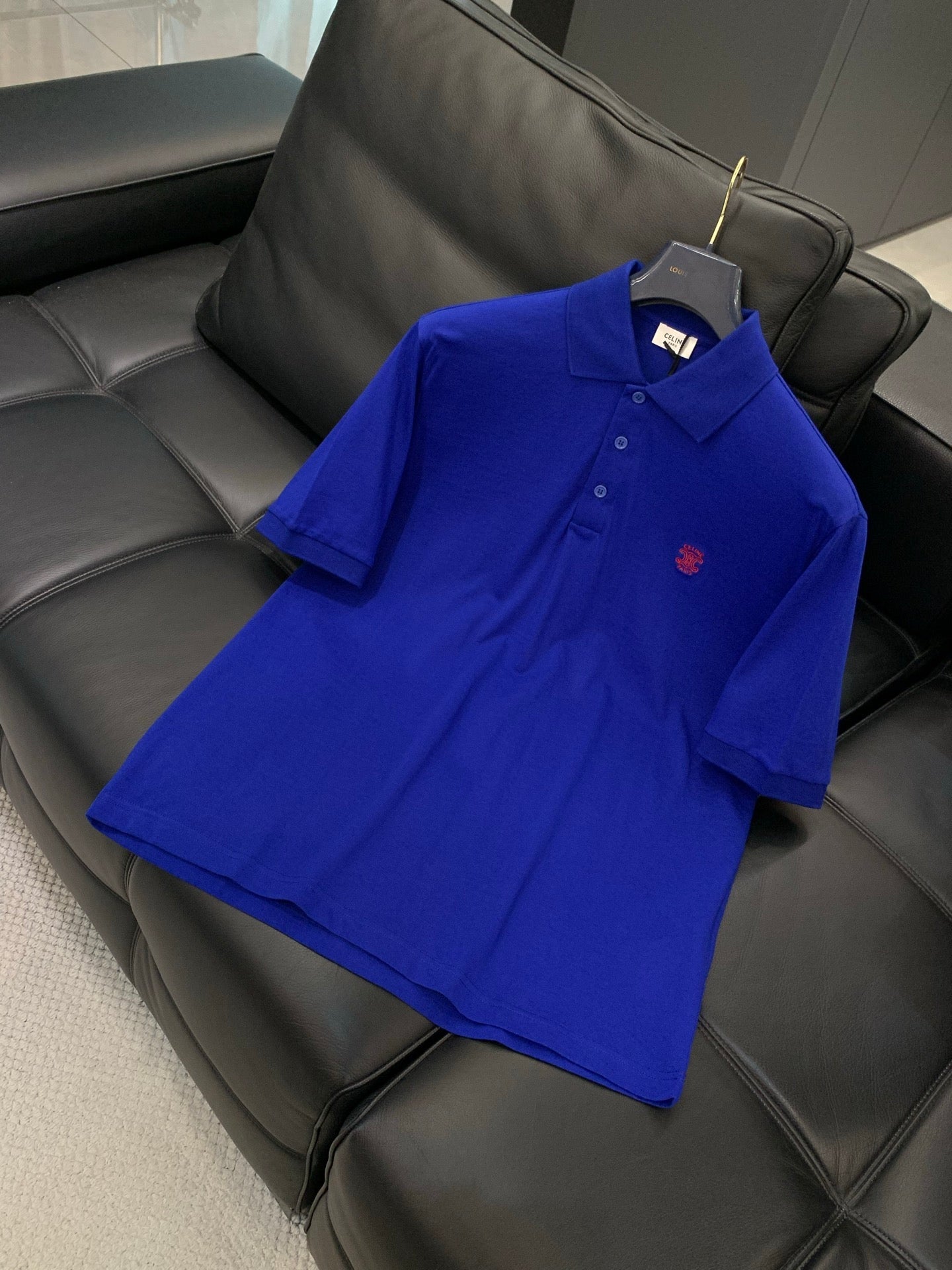 CELINE 26S SHORT-SLEEVE POLO SHIRT 457