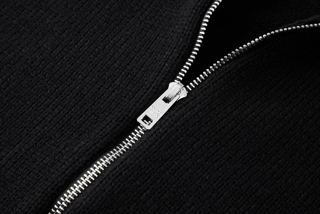 PRADA ZIP-UP KNIT CARDIGAN STYLE 142