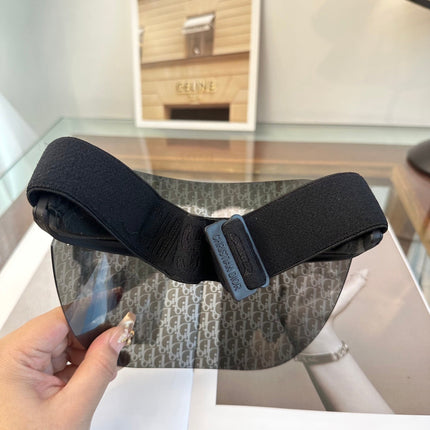 DIOR 26S MONOGRAM SHIELD SUN VISOR STYLE 238