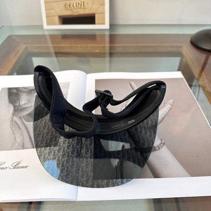 DIOR 26S MONOGRAM SHIELD SUN VISOR STYLE 238
