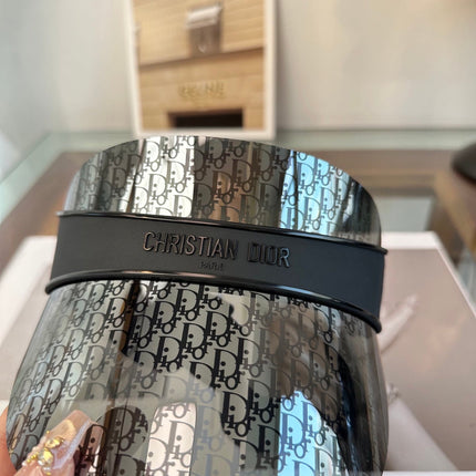 DIOR 26S MONOGRAM SHIELD SUN VISOR STYLE 238