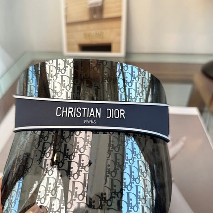 DIOR 26S MONOGRAM SHIELD SUN VISOR STYLE 236