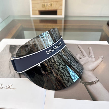DIOR 26S MONOGRAM SHIELD SUN VISOR STYLE 236