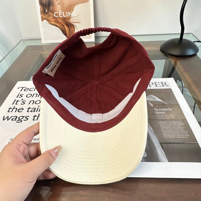 MIUMIU BASEBALL CAP STYLE 93