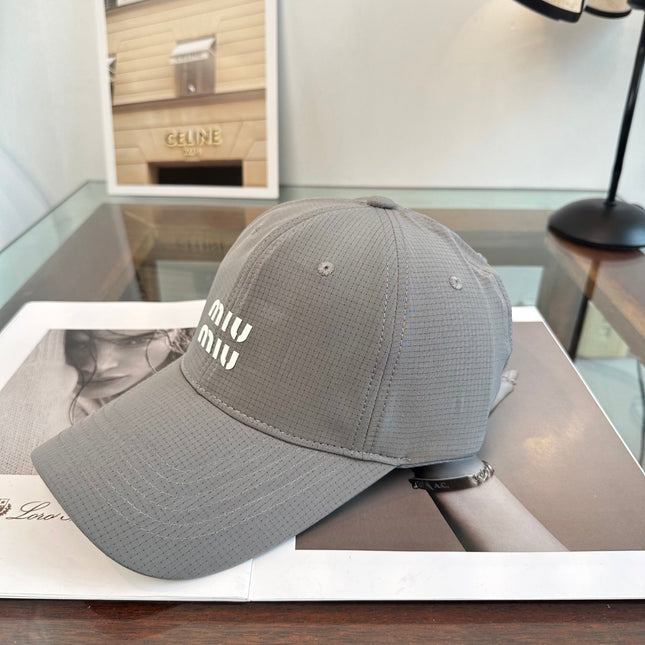 MIUMIU BASEBALL CAP STYLE 24